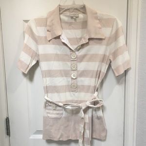 Karen Millen Rugby Striped Top